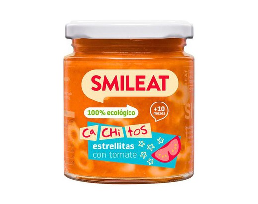 Smileat Little Bits Of Pasta With Organic Tomato 230g