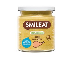 Smileat Pollo Con Arroz Ecológico 230g