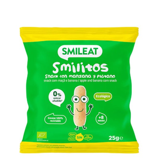 Smileat Smilitos Apple and Banana 25 g