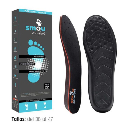Smou Comfort Cushioning Insole (Pair)