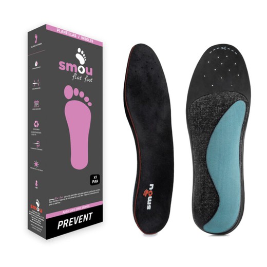 Smou Flatfoot Insoles for Flat Feet for Women and Men (Pair)