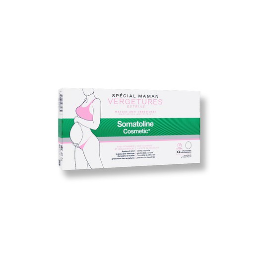 Somatoline Mascarilla Anti Estrias 4 Unidades