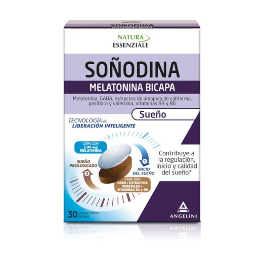 Soñodina Melatonina Bicamada 30 Comprimidos