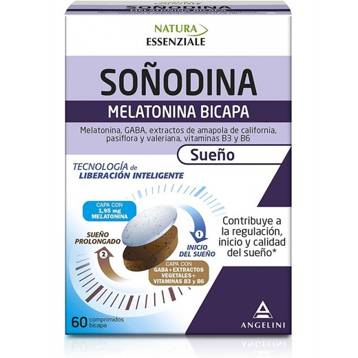 Soñodina Melatonin Bilayer 60 Tablets