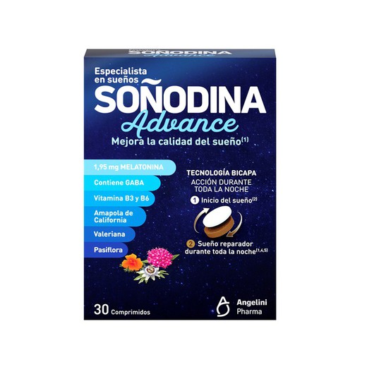 Soñodina Melatonin Bilayer 30 Tablets