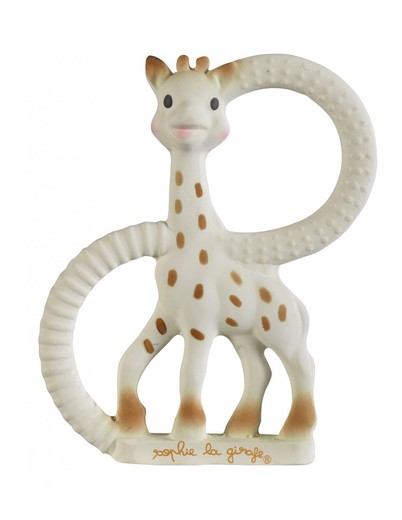 Sophie La Girafe Teething Ring SO'PURE Soft Natural Rubber
