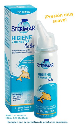 Sterimar Higiene y Bienestar Bebé 100 ml