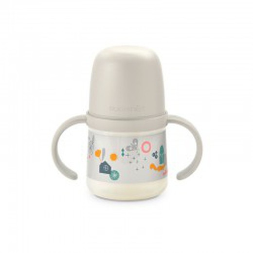 Suavinex Baby Bottle First Silicone Training With Handle 150 ml