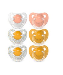 Suavinex Anatomical Latex Pacifier +6M Pack 2 u