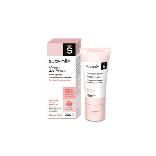 Suavinex Crema Cuidado Pezón 20 ml