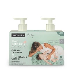 Suavinex Duplo Gel Moussant 500 ml + Pack Lotion 500 ml