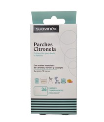 Suavinex Parches Citronela Antimosquitos 36 Unidades