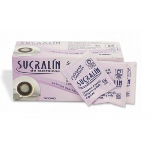 Sucralina Adoçante Sucralose 50 Envelopes