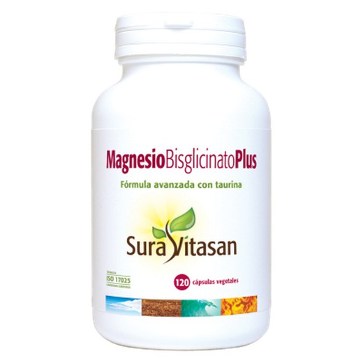 Sura Vitasan Magnesio Bisglicinato Plus 120 Capsulas Vegetales