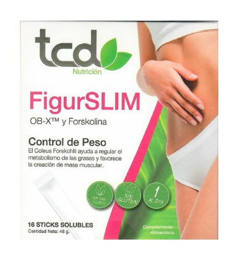 TCD Nutricion FigurSlim Plus 16 Sticks Solubles