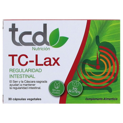 TCuida TC-Lax 30 cápsulas vegetais