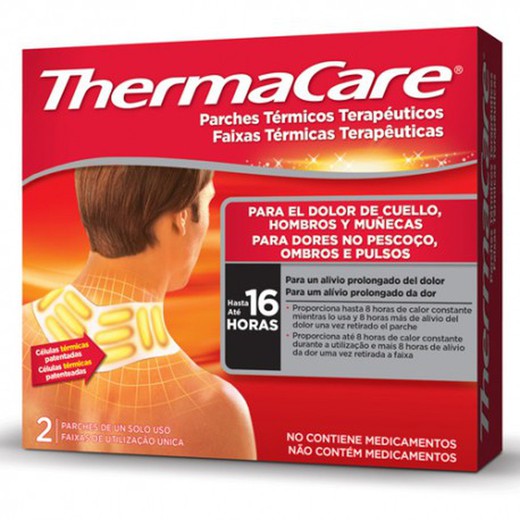 Emplastros térmicos Thermacare pescoço ombros 2 U