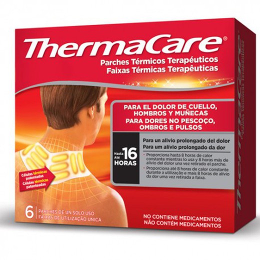 Thermacare Cuello Hombros Parches Térmicos 6 U