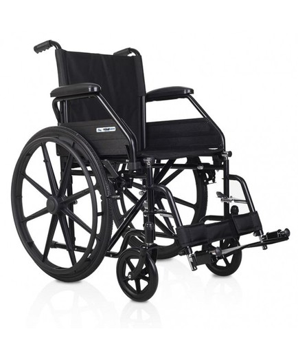 Cadeira de rodas dobrável de aço autopropulsada TotalCare PC-21