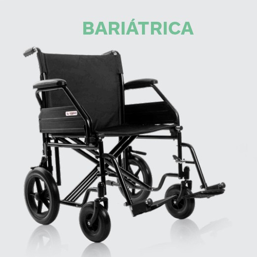 TotalCare cadeira de rodas bariátrica dobrável de aço não automotora PC-20