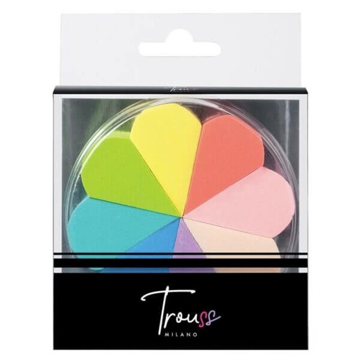 Trouss Milano 9 Set of 8 Multifunctional Facial Sponges