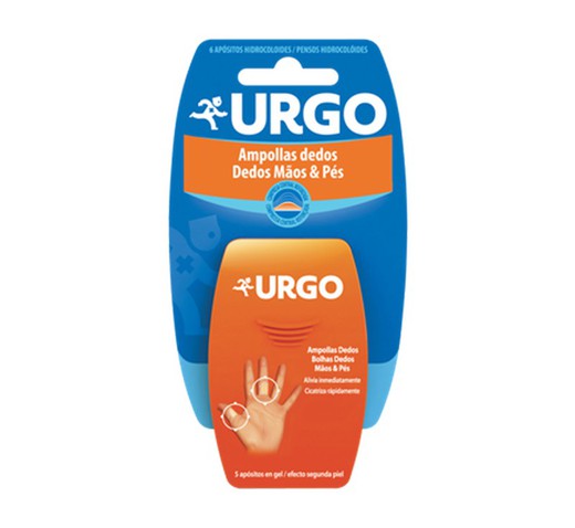 Urgo Ampoules Fingers Hands and Feet 6 Dressings