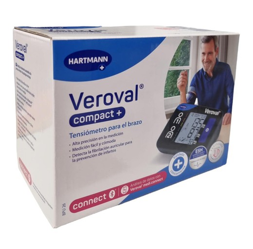 Veroval Compact+ Upper Arm Blood Pressure Monitor (Black)