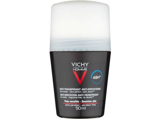 Vichy Homme Sensitive Skin Deodorant 50 ML