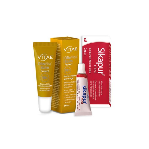 Vitae Pack OlioVita Bálsamo 10 ml + Sikapur Med Herpes labial 2 g