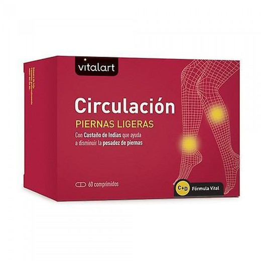 Vitalart Circulación Piernas Ligeras 60 Comprimidos