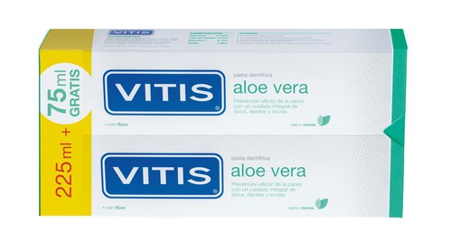 Vitis Aloe Vera Duplo Creme Dental Menta 150 ml