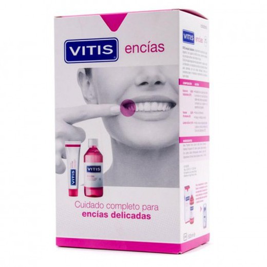 Vitis Gums Pack creme dental e enxaguante bucal