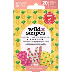 Wild Stripes Tiritas de Plastico Impermeables Food 20 Unidades