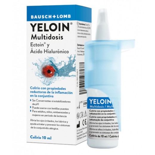 Yeloin Colirio con Ectoin 30 x 0,5 ml