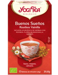 Yogi Tea Buenos Sueños Rooibos 17 Bolsitas