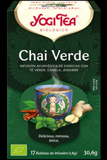 Yogi Tea Chai Verde 17 Bolsitas