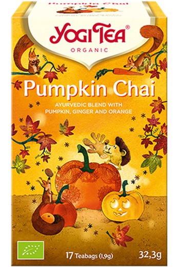 Yogi Tea Pumpkin Chai 17 Bolsitas