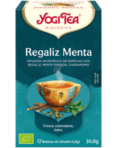 Yogi Tea Regaliz Menta 17 Bolsitas