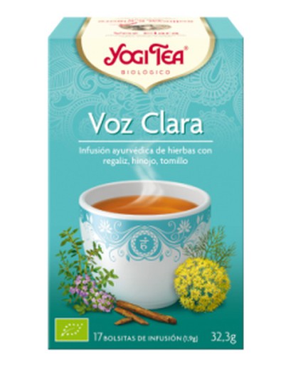 Yogi Tea Voz Clara 17 Bolsitas