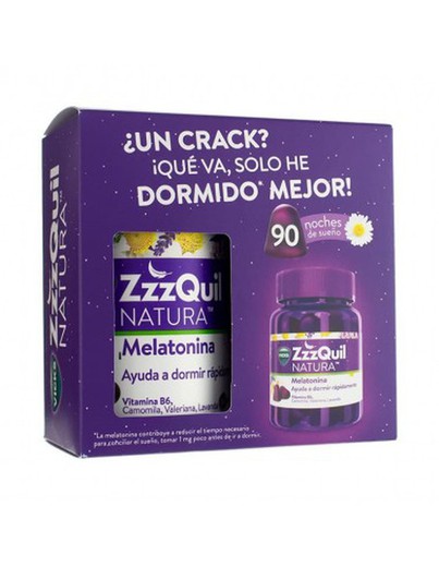 ZzzQuil Natura Forest Fruit Gummies 60 + 30