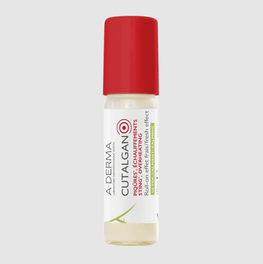 A-Derma Cutalgan Soothing Roll-On Refreshing Effect for Irritated Skin 10 ml