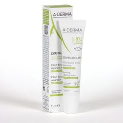 A-Derma DERMALIBOUR+ CICA Baume Lèvres Réparateur 15 ml