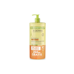 A-Derma Exomega Aceite Limpiador Emoliente 1000 ml