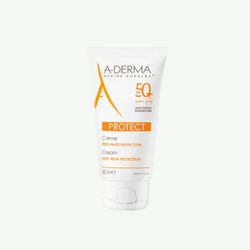 A-Derma Protect Sun Creme Sem Fragrância SPF50+ 40 ml