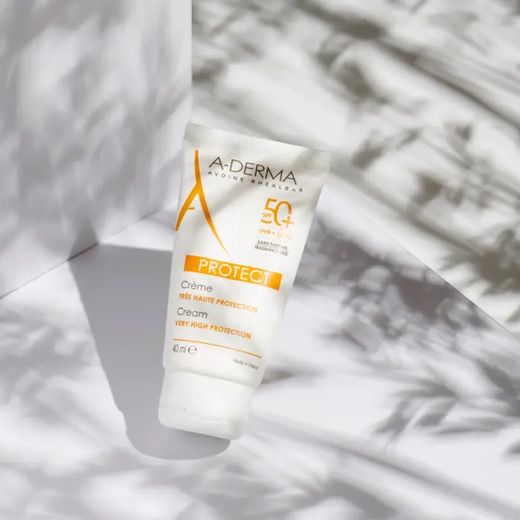 A-Derma Protect Sun Creme Sem Fragrância SPF50+ 40 ml