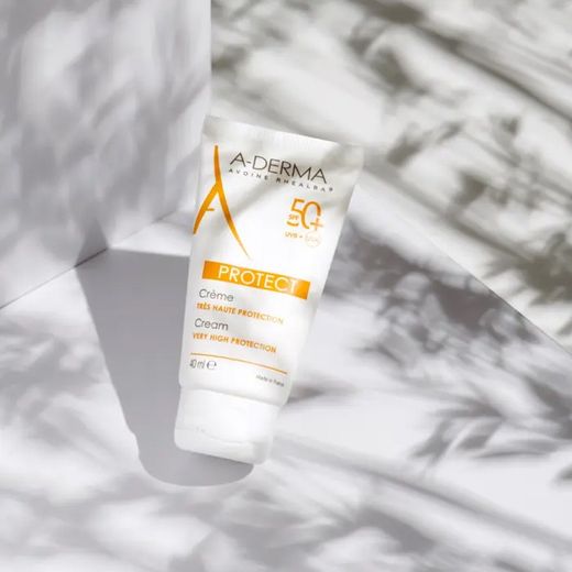A-Derma Protect Creme Com Perfume Solar SPF50+ 40 ml