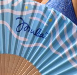 Wooden Fan for Solidarity: Get Wet for Multiple Sclerosis