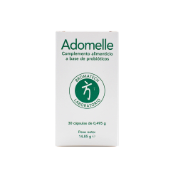 Adomelle Probiótico Perfil Lipídico Y Salud Digestiva 60 Cápsulas