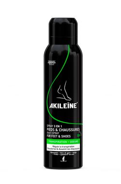 Akileïne Spray 3 en 1 Pies y Calzado 150 ml