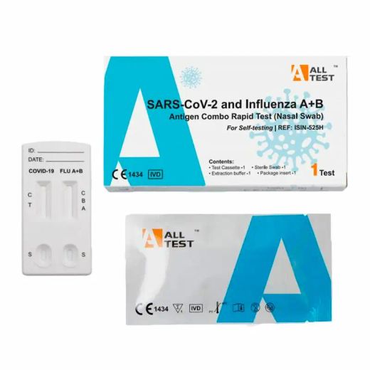All Test Test Covid y Gripe Dúo (SARS-CoV-2 y Gripe A/B)